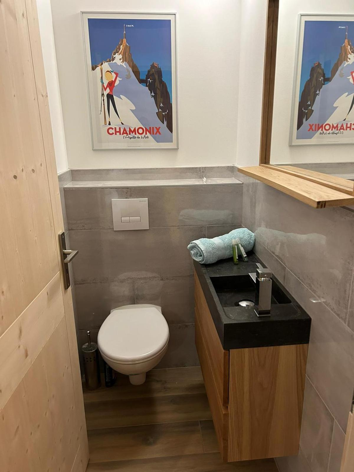 Les Fees Mer : Appart 150 M² Hypercentre Calme 10P シャモニー エクステリア 写真