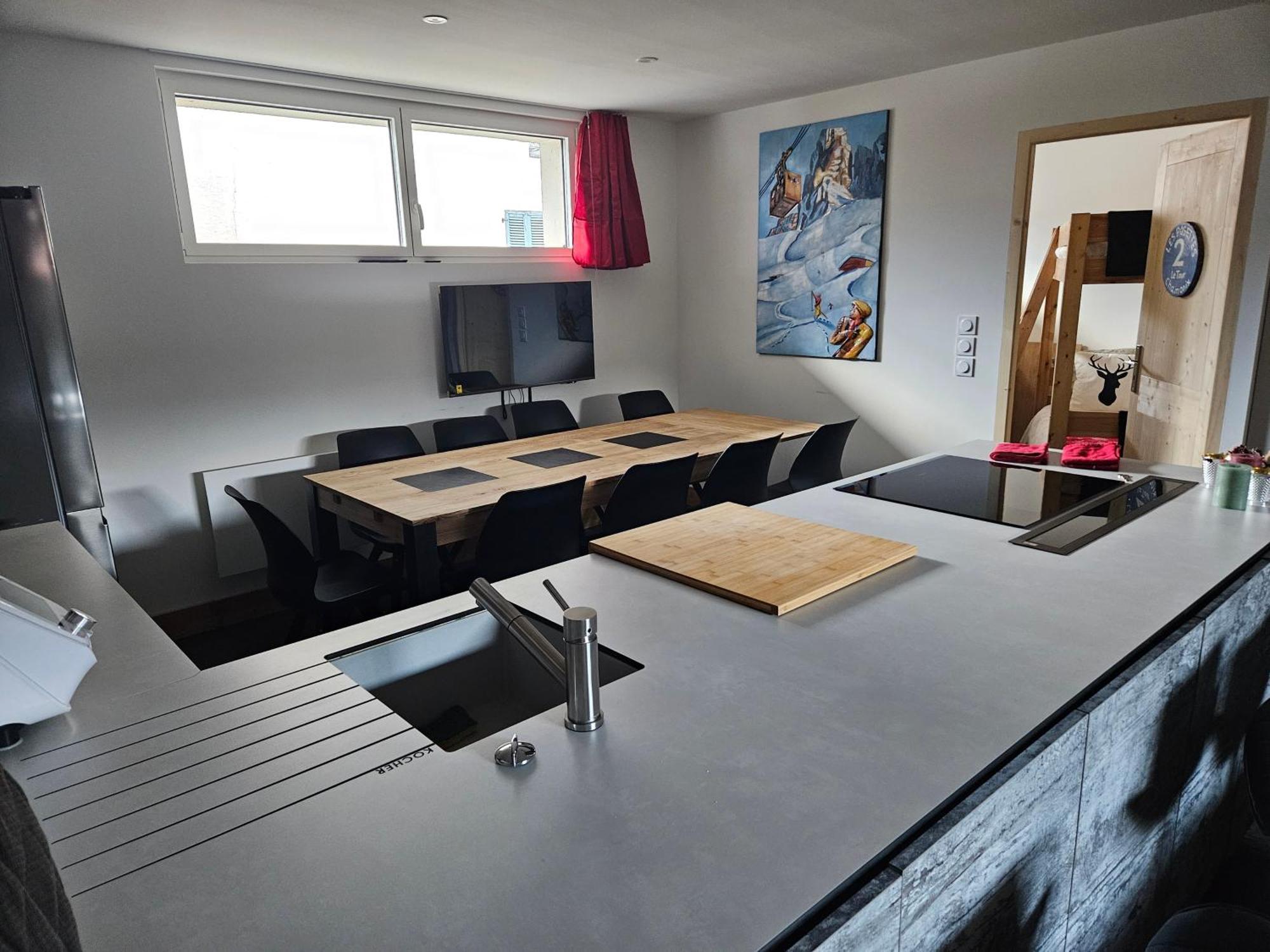 Les Fees Mer : Appart 150 M² Hypercentre Calme 10P シャモニー エクステリア 写真