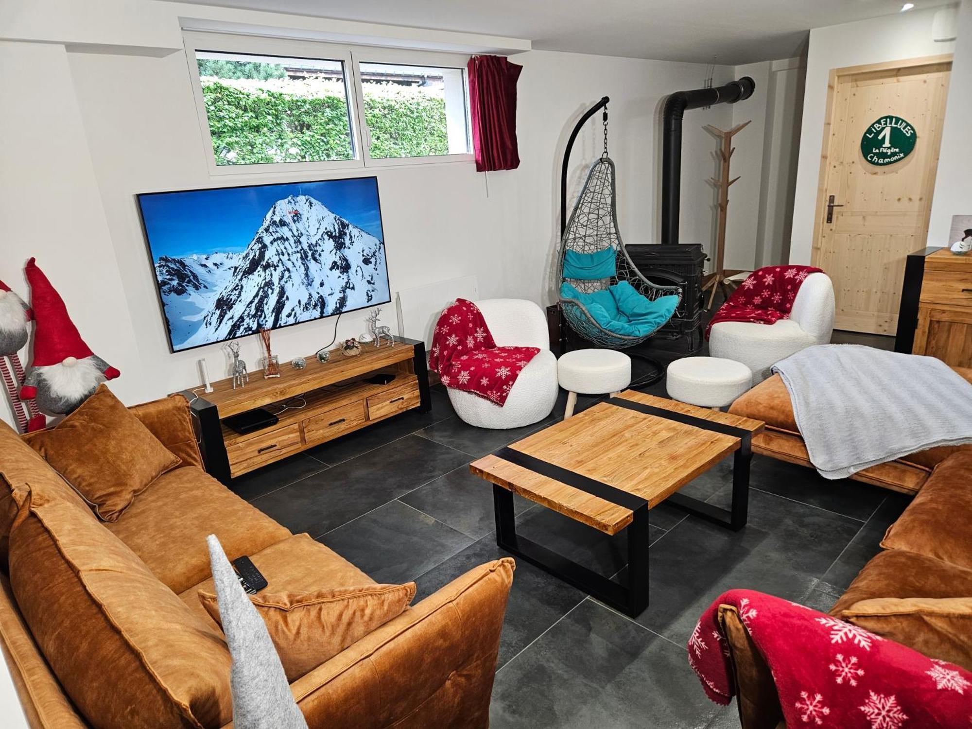Les Fees Mer : Appart 150 M² Hypercentre Calme 10P シャモニー エクステリア 写真