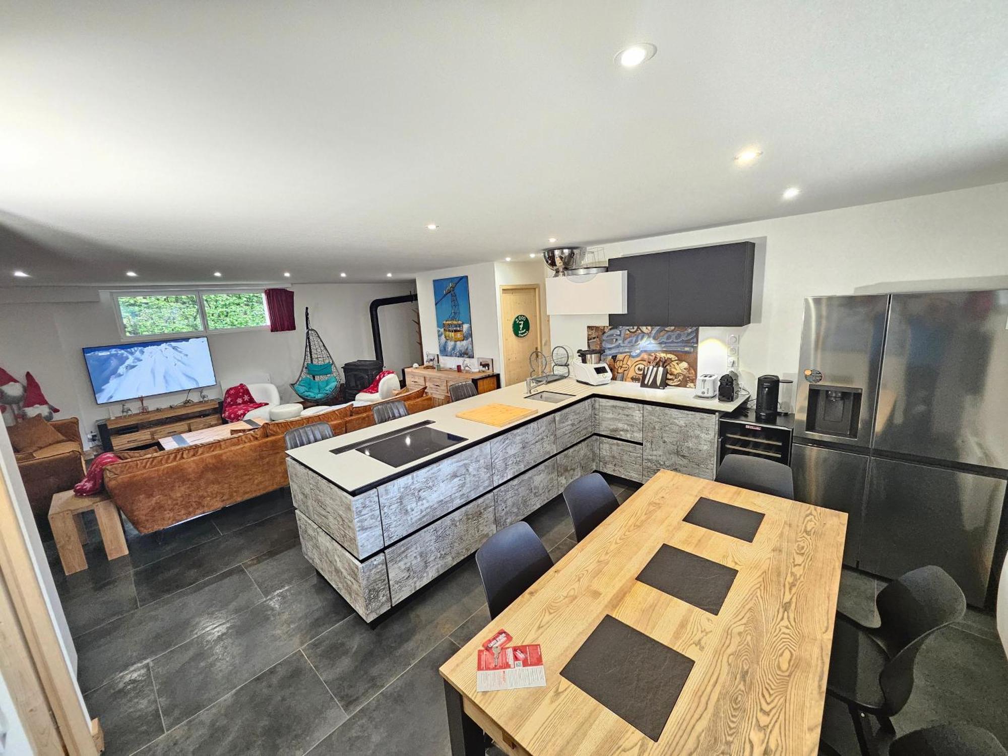Les Fees Mer : Appart 150 M² Hypercentre Calme 10P シャモニー エクステリア 写真